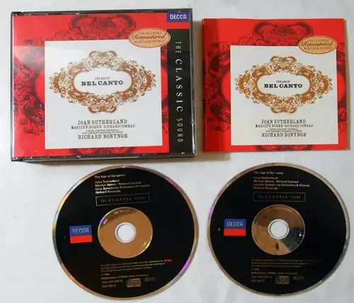 2CD Box Joan Sutherland: Belcanto (Decca) 1996