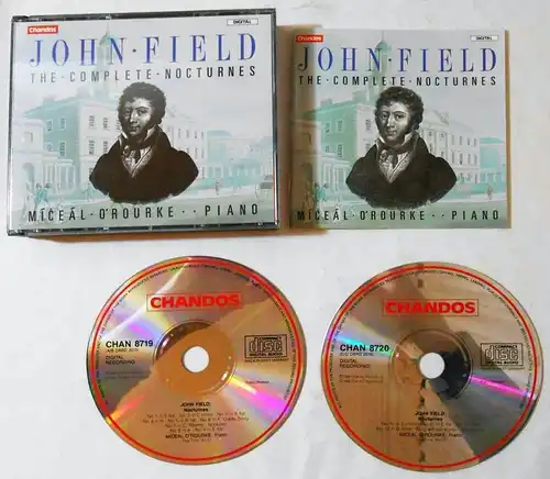 2CD Box John Field: The Complete Nocturnes - Miceal O`Rourke (Piano)