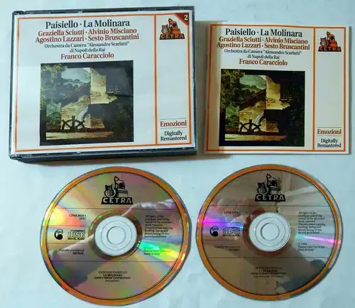 2CD Box Paisiello: La Molinara - Graziella Sciutti Alvinio Misciano....
