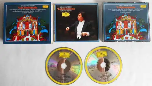 2CD Box Rossini: La Cenerentola (DGG) Abbado Berganza (1972)