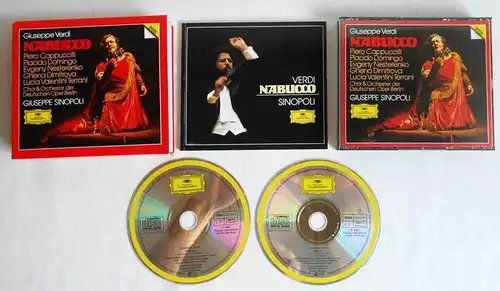 2CD Box Verdi: Nabucco (DGG) Sinopoli Domingo Terrani....
