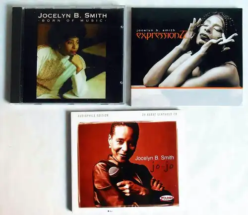 3 CD´s & 1 DVD Jocelyn B. Smith  - Sammlung -