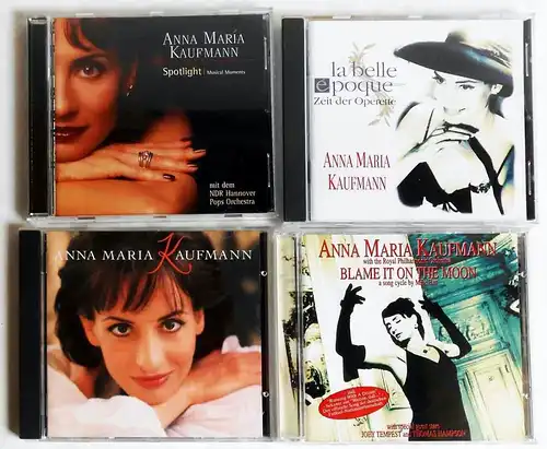 4 CD´s  Anna Maria Kaufmann  - Sammlung -