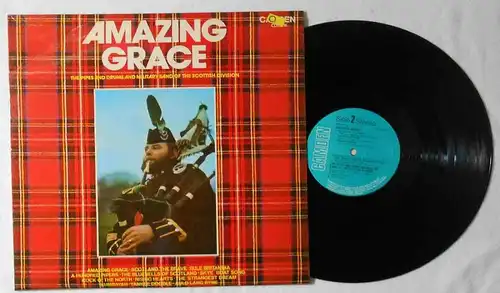 LP Pipes & Drums & Military Band Of Scottish Division: Amazing Grace (RCA) UK 72