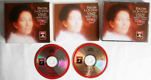 2CD Box Maria Callas -  Puccini: La Boheme (EMI) 1987