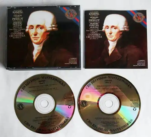 2CD Box Haydn - Rampal Liszt Chamber Orchestra (CBS)  1985