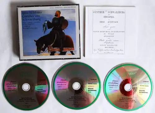 3CD Box Holzbauer: Günther von Schwarzenburg (CPO) 1991