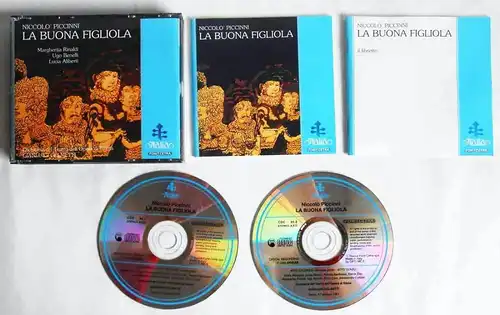 2CD Box Piccinni: La Buona Figliola (Italia) 1981