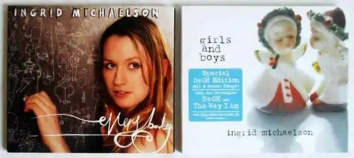 2 CD´s  Ingrid Michaelson   - Sammlung -