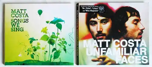 2 CD´s  Matt Costa   - Sammlung -