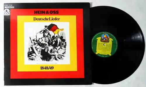 LP Hein & Oss: Deutsche Lieder 1848/49 (Songbird 1C 062-31 126) D 1974