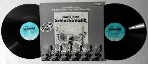 2LP Dieter Hildebrandt & Philharmonische Cellisten Köln: Kleine Schlachtmusik