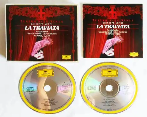 2CD Box Verdi: La Traviata (DGG) Renata Scotto