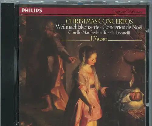 CD I Musici: Christmas Concertos (Philips) 1985