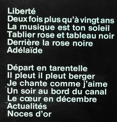 LP Isabelle Aubret: Liberté (Disques Meys 2 528 232) F 1981