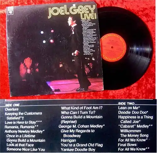 LP Joel Grey Live 1973