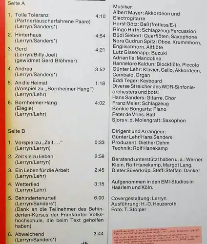 LP Lerryn: Abweichend (Musikant 1C 064-46 288) D 1981