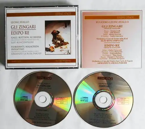 2CD Box Leoncavallo: Gli Zingari - Edipo Re