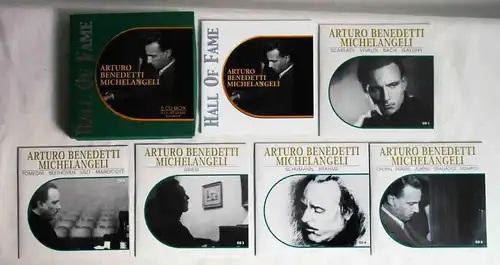 5CD Box Arturo Benedetti Michelangeli incl. 40 page Booklet