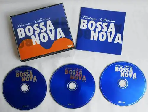 3CD Box Bossa Nova - Platinum Collection (EMI) 2008