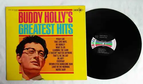 LP Buddy Holly: Greatest Hits (MCA Coral COPS 1007) D 1970