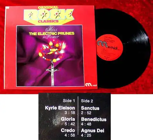 LP Electric Prunes:Mass in F-Minor (Original Rock Classics Series) D 1973