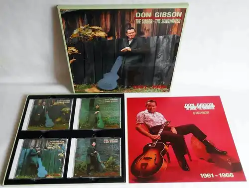 4 CD Box Don Gibson: The Singer - The Songwriter 1961 - 1966 (Bear Family) D1993