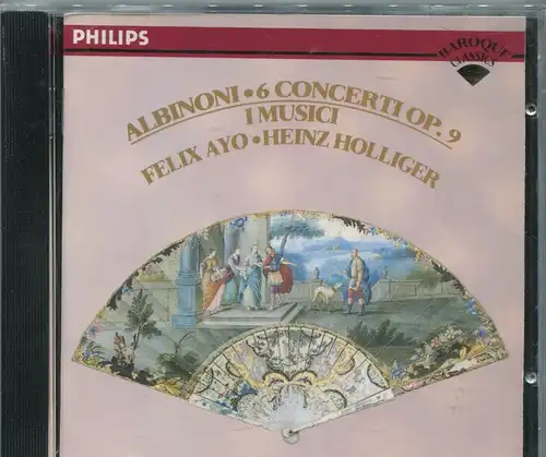 CD I Musici: Albinoni - Concerti Op. 9 (Philips) 1989
