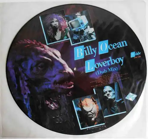 Picture Disc Billy Ocean: Loverboy (Jive s 80) Dub Mix (1985)