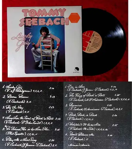 LP Tommy Seebach: Lucky Guy (EMI 6C 058-38130) Dänemark 1976