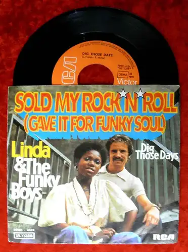 Single Linda & The Funky Boys: Sold my Rock´n Roll (RCA PPBO-4124) D 1975
