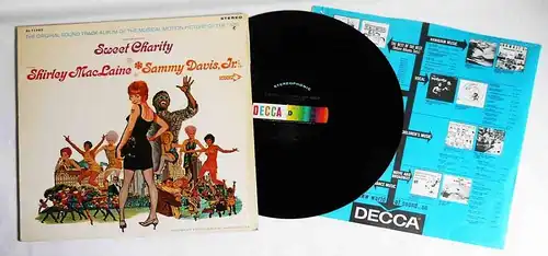 LP Sweet Charity - Shirley MacLaine Sammy Davis jr. (Decca DL 71502)