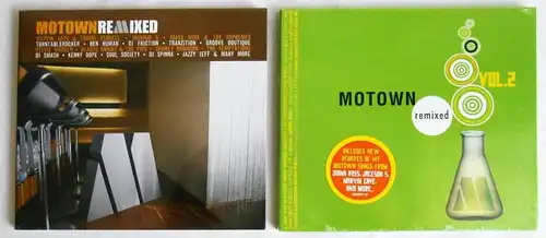 2 CD´s  Motown Remixed  - Sammlung -