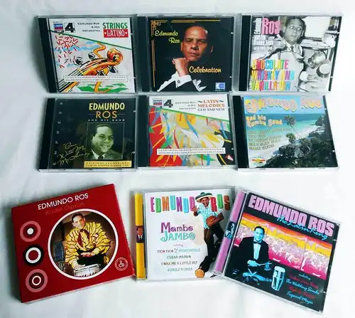 8 CD Edmundo Ros  - Sammlung -