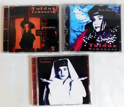 3 CD´s  Yulduz Usmanova  - Sammlung  -