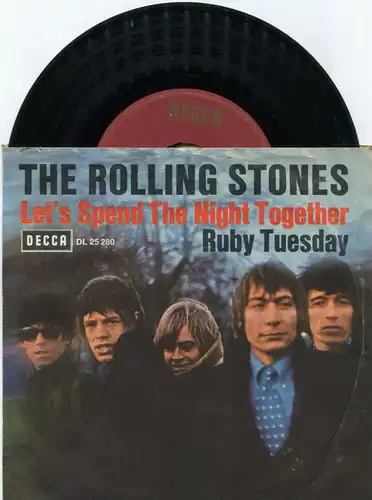 Single Rolling Stones: Let´s Spend The Night Together (Decca DL 25 280) D