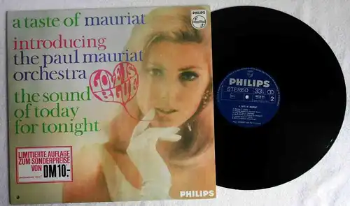 LP Paul Mauriat: A Taste of Mauriat (Philips 88218 DY) NL