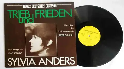 LP Sylvia Anders: Trieb und Frieden - Neues Deutsches Chanson (DGG) D 1979