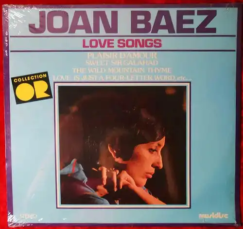 LP Joan Baez: Love Songs (Musidisc CO 1415) F 1977