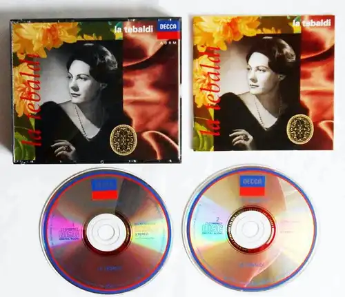 2CD Box Renata Tebaldi: La Tebaldi (Decca) 1991