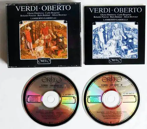 2CD Box Verdi: Oberto (Orfeo) Bergonzi