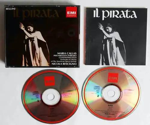 2CD Box Bellini: Il Pirata  - Maria Callas  (EMI)