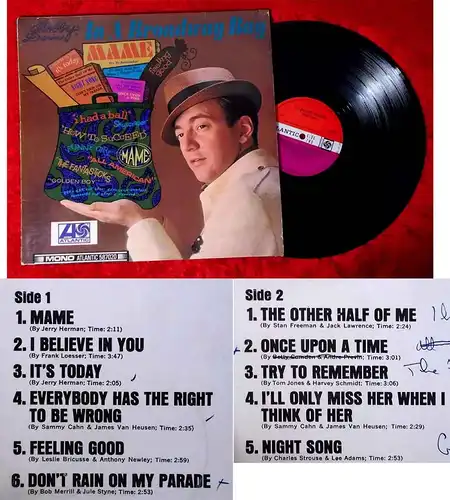 LP Bobby Darin: In A Broadway Bag (Mame) (Atlantic 587020) UK 1966