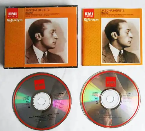 2CD Box Jascha Heifetz: Recital (EMI) 1993