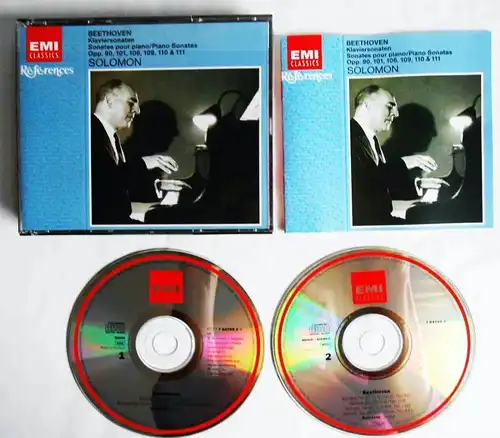 2CD Box Solomon: Beethoven - Klaviersonaten (EMI) 1993