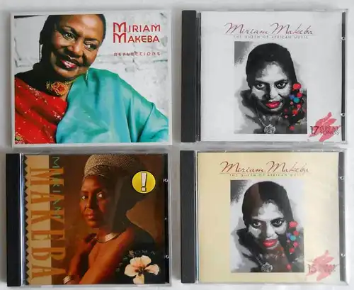 4 CD´s  Miriam Makeba    - Sammlung -