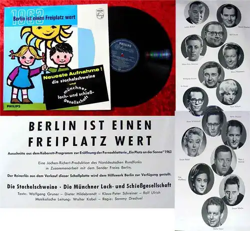 LP Münchner Lach-& Schießges. & Stachelschweine 1963