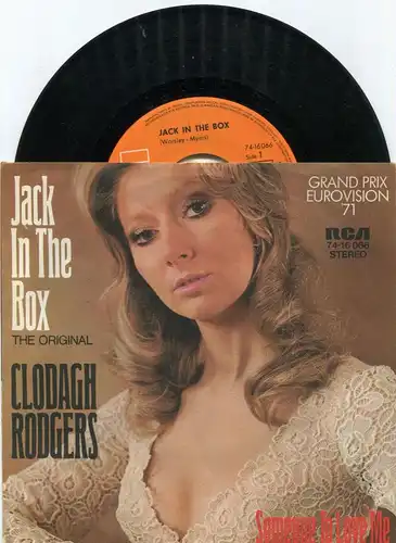 Single Clodagh Rodgers: Jack In The Box (RCA 74-16 066) D 1971