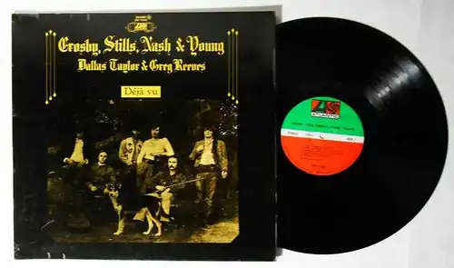 LP Crosby Stills Nash & Young: Deja Vu (Atlantic 50 001) D