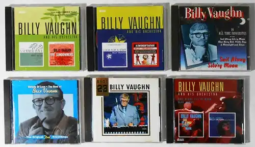 6 CD´s  Billy Vaughn  - Sammlung -
